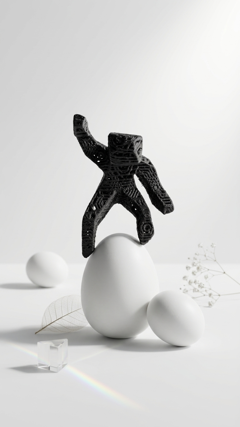 I’ll Watch You While You Sleep — Miniature Space Figurine Keychain