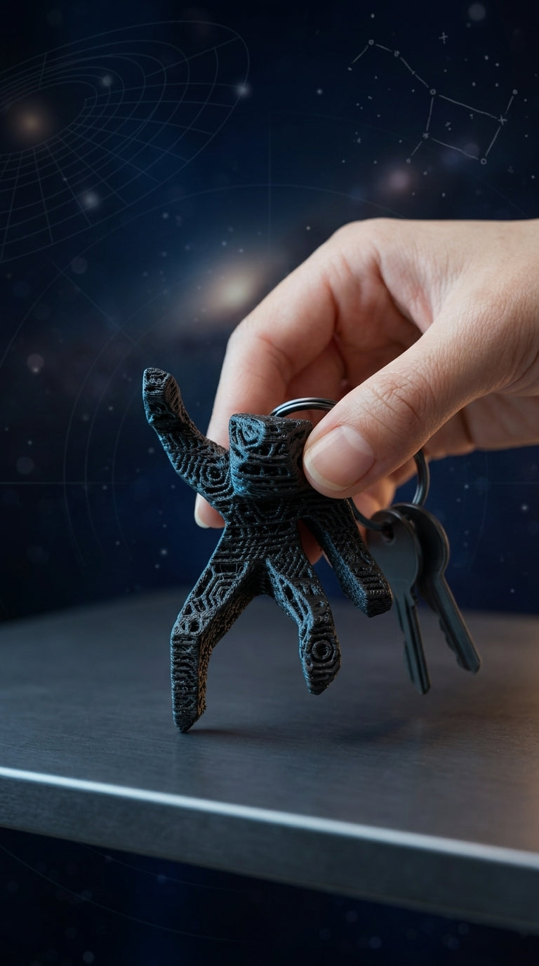 I’ll Watch You While You Sleep — Miniature Space Figurine Keychain